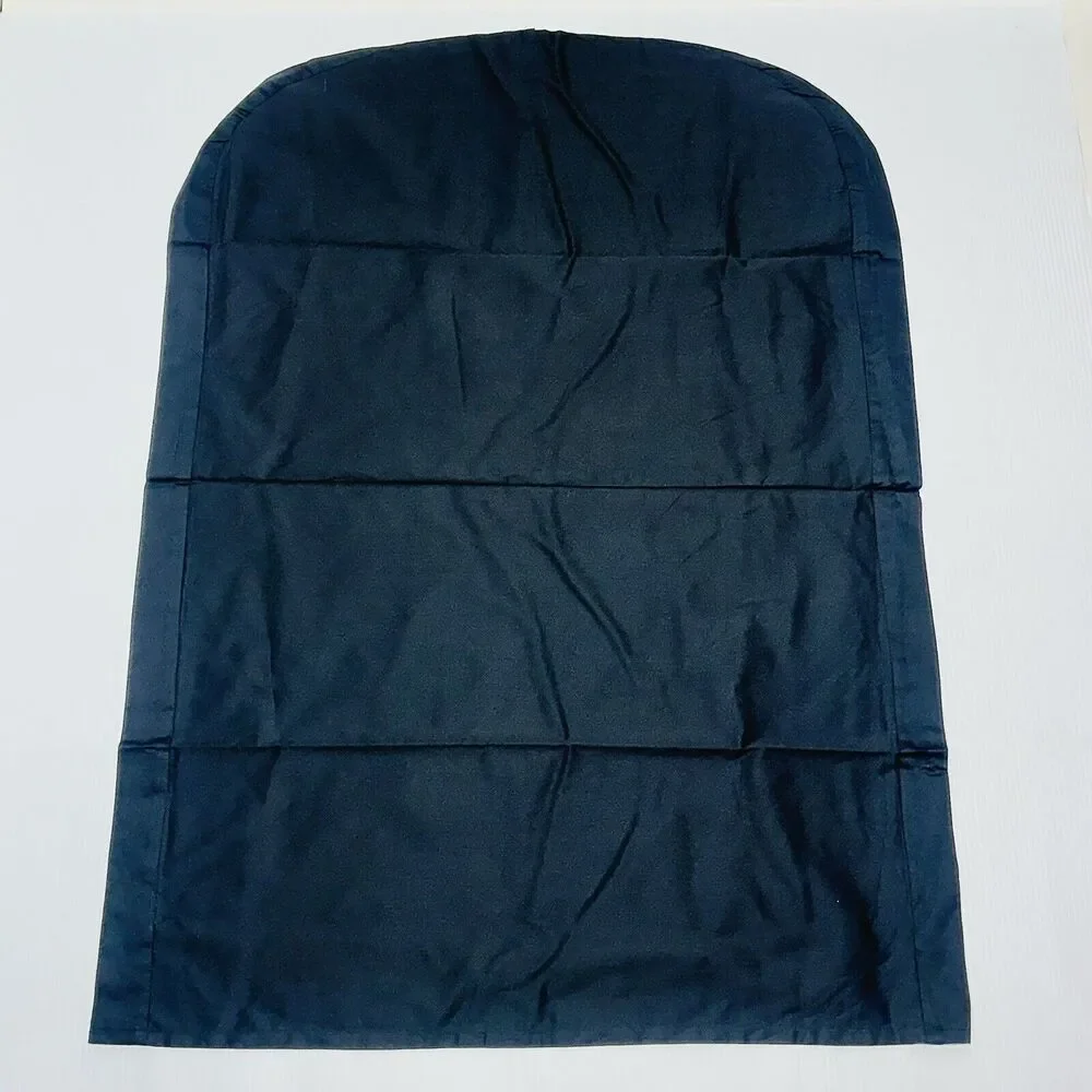 NEW Gucci Garment Bag Clothing Storage Black Fabric White Logo Lettering 42